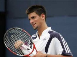 Young Novak Djokovic
